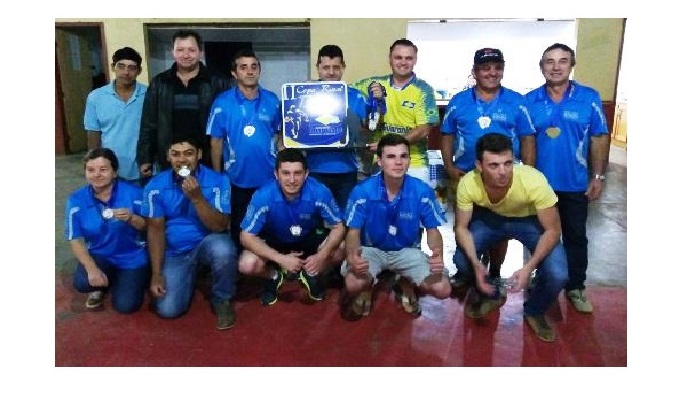 Guaraniaçu - Mato Queimado é Campeão da II Copa Rural de Bocha