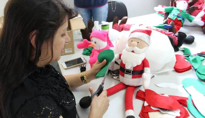 Porto Barreiro - CRAS inicia preparativos para o “Natal Encantado”