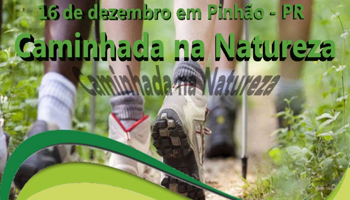 Pinhão - Vem aí a Caminhada na Natureza Circuito das Sete Cachoeiras