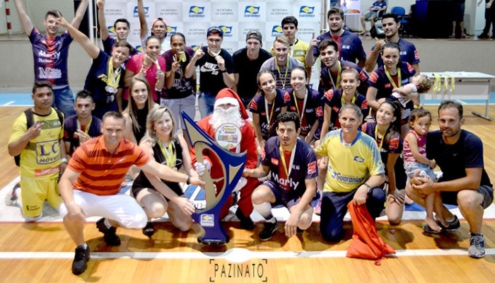 Guaraniaçu - Equipe Vieira Móveis Marly Modas é Campeão da II Olimpíada Municipal