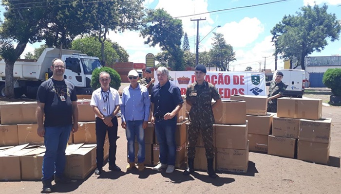 Campo Bonito - Itaipu faz doação de brinquedos ao município