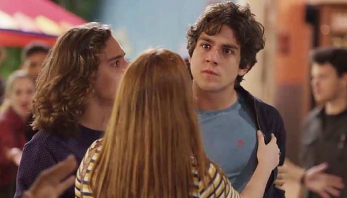 'Malhação': Alex surta ao ver beijo de Maria Alice e Hugo: 'Vou te dar um soco na cara'