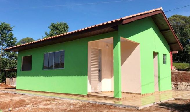 Candói - Primeira casa do Programa de Habitação Rural será entregue nos próximos dias