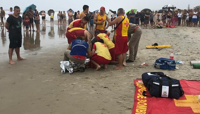 Homem morre afogado em Guaratuba, no litoral do Paraná