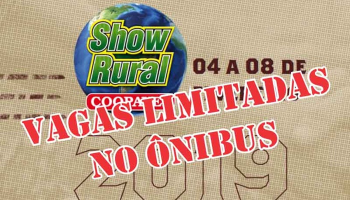 Rio Bonito - Secretaria de Agricultura levará agricultores ao Show Rural em Cascavel