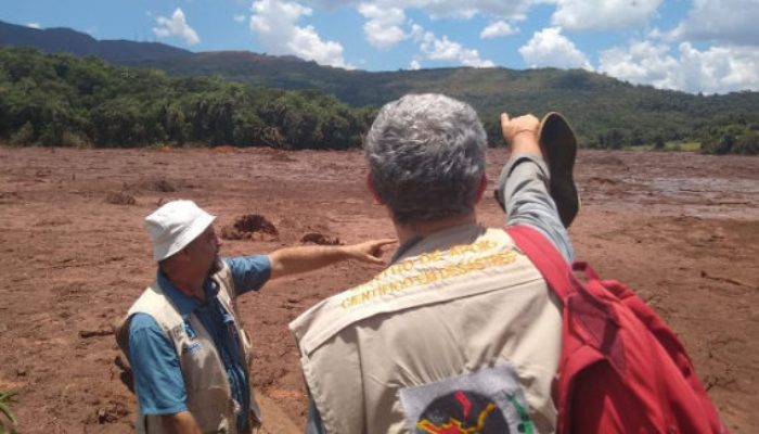 Equipe liderada por professor da UFPR inicia a avaliação do desastre em Brumadinho