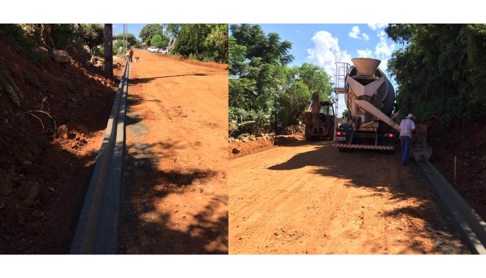 Laranjeiras - Após anos de espera finalmente calçamento da Barão vai sair