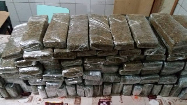 Quedas - Polícia Militar apreende carregamento de droga