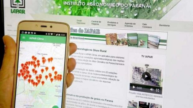 Iapar lança aplicativo de agrometeorologia no Show Rural