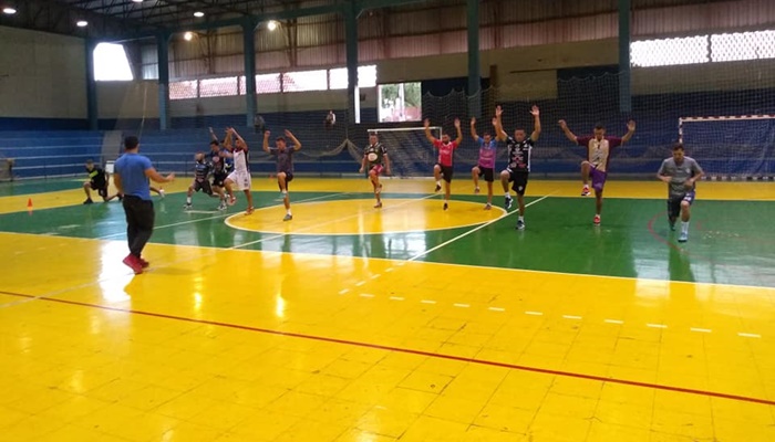 Pinhão - Equipe de futsal faz primeiro jogo amistoso em preparação para a Taça Bronze 2019