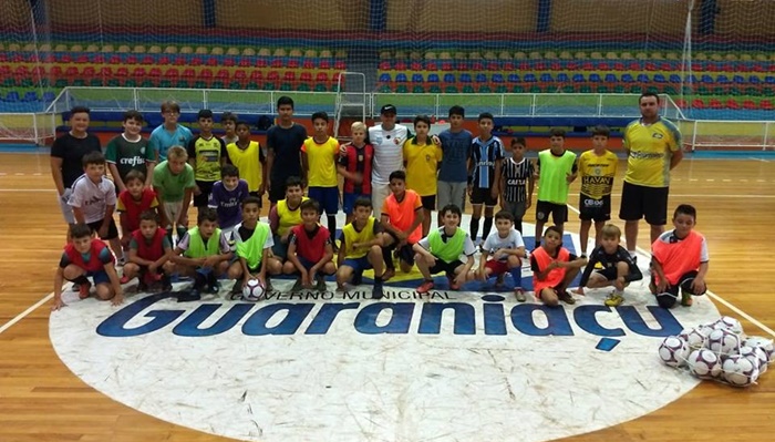 Guaraniaçu - Secretaria de Esportes inicia treinamentos com Modalidades de Futsal Infantil e Juvenil