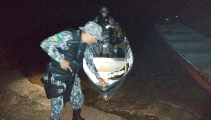 PF e Força Nacional fazem operação de combate a crimes ambientais na fronteira com a Argentina
