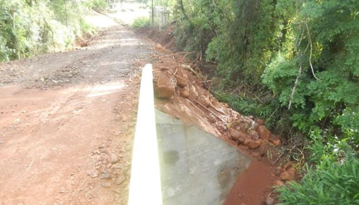 Rio Bonito - Ponte de concreto no Alto Rio Bonito já está conclusa e liberada para tráfego