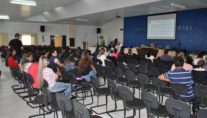 Pinhão - Secretaria de Saúde promove curso de capacitação para Agentes Comunitários de Saúde