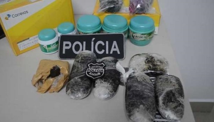 Mulher tenta enviar droga pelo Correio e é presa pela Polícia Civil em Toledo