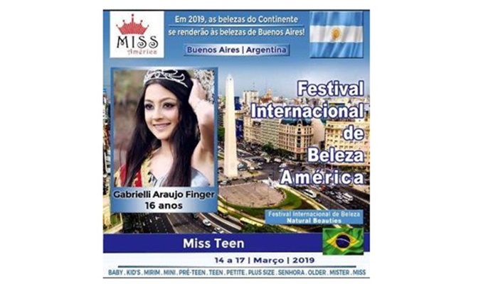 Guaraniaçu - Cidade estará representada no Festival Internacional de “Beleza América” na Argentina
