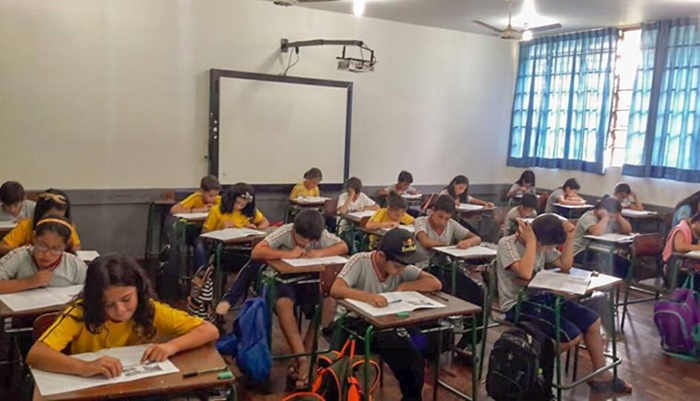 Candói - Alunos da rede municipal de ensino participam da Prova Paraná