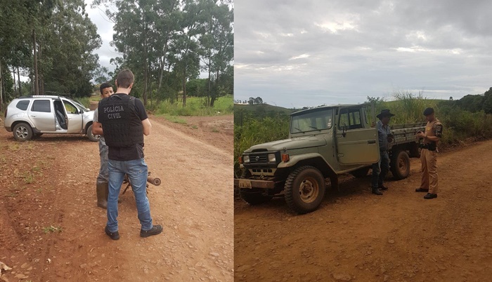 Guaraniaçu - Polícias Civil e Militar realizam dia de abordagens no Guaporé