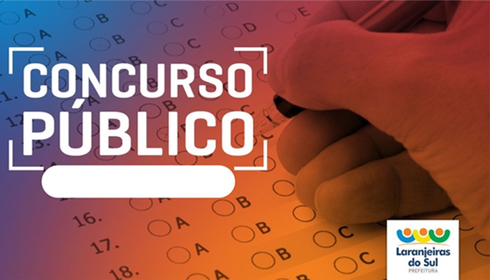 Laranjeiras - Concurso Público da prefeitura registra mais de 5 mil inscritos