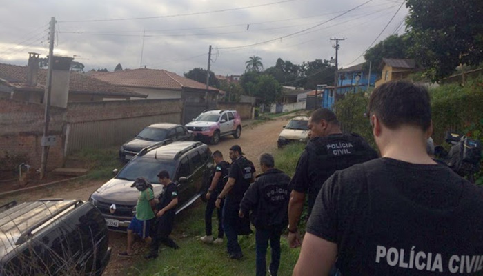 Combate a pedofilia prende cinco homens no Paraná