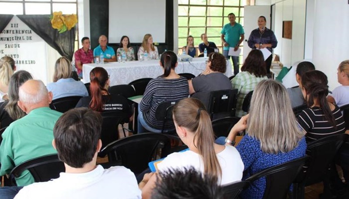 Porto Barreiro - 12ª Conferência Municipal de Saúde é realizada