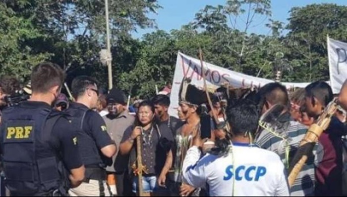 Após negociações com o MP, indígenas liberam BR 163 em Guaíra