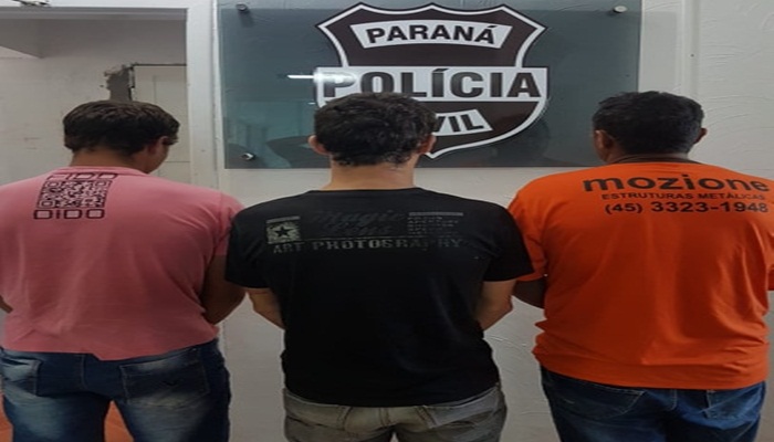 Guaraniaçu - Polícia Civil prende acusados de crimes na Comarca