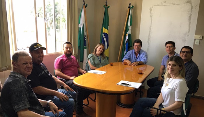Rio Bonito - Técnicos do TCE-PR se reuniram com o prefeito Ademir Fagundes após auditoria