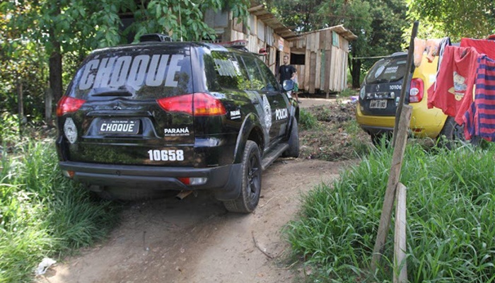 Marquinho - Polícia Militar encontra camioneta furtada em SC