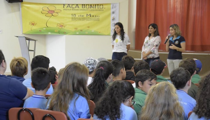 Catanduvas - CRAS realiza abertura da campanha de Combate ao Abuso Sexual Infantil