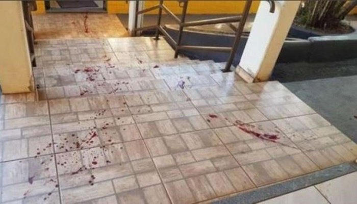 Professor atingido por faca em sala de aula segue internado em Cascavel