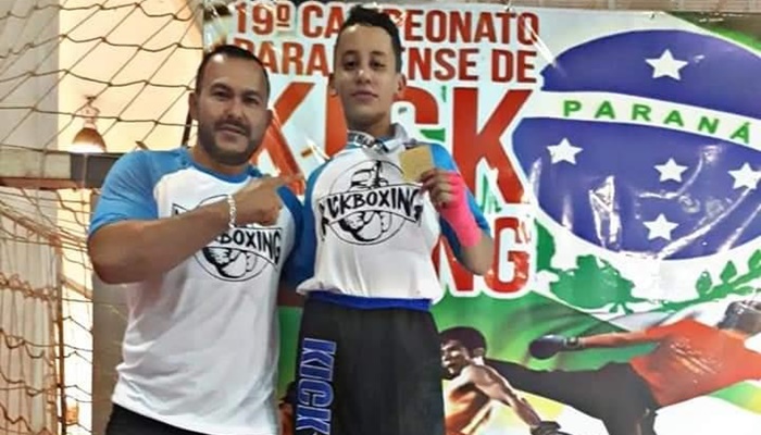Laranjeiras - Lutador ganha campeonato paranaense de Kickboxing e representará o estado no campeonato brasileiro