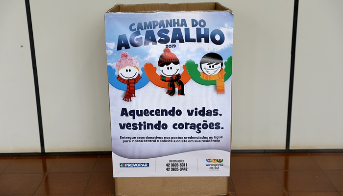 Laranjeiras - População pode colaborar com a Campanha do Agasalho