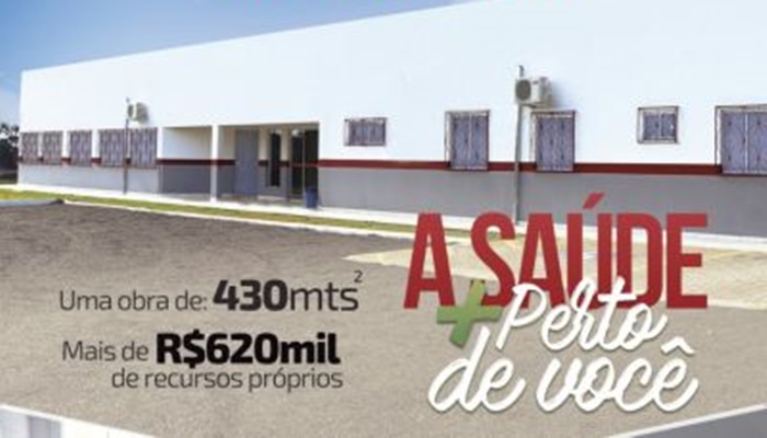 Candói - Unidade Básica de Saúde Santa Clara e pavimentação asfáltica da avenida Newton Marcondes de Oliveira serão inauguradas no dia 25 de maio