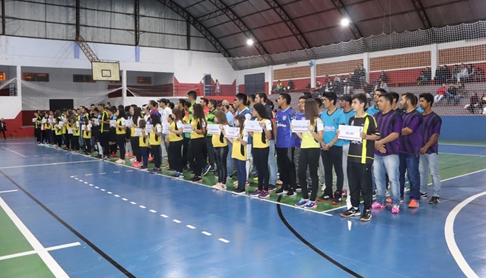 Candói - Abertura do Campeonato Municipal de Futsal é realizada na comunidade da Paz