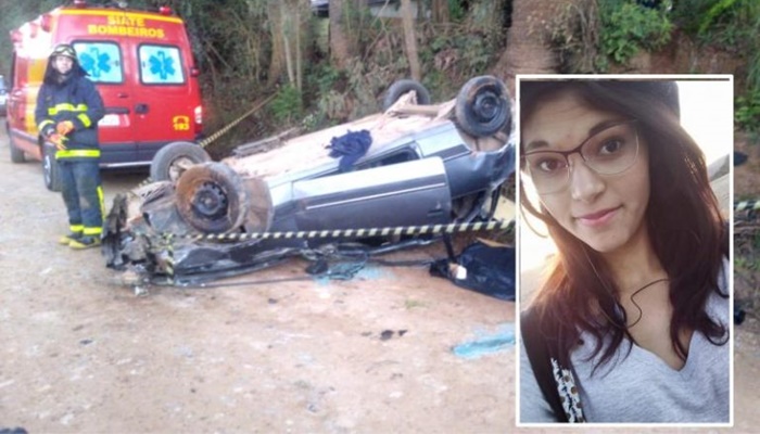 Passageira de carro morre após capotamento durante ‘test drive’ em Campo Largo
