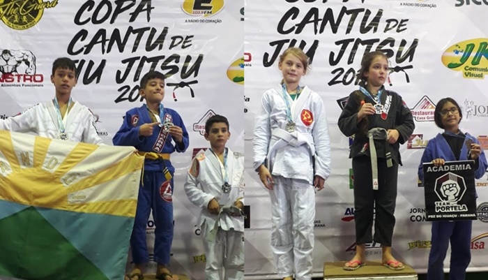 Candói - Atletas do município conquistam medalhas na IV Copa Cantú de Jiu-Jítsu