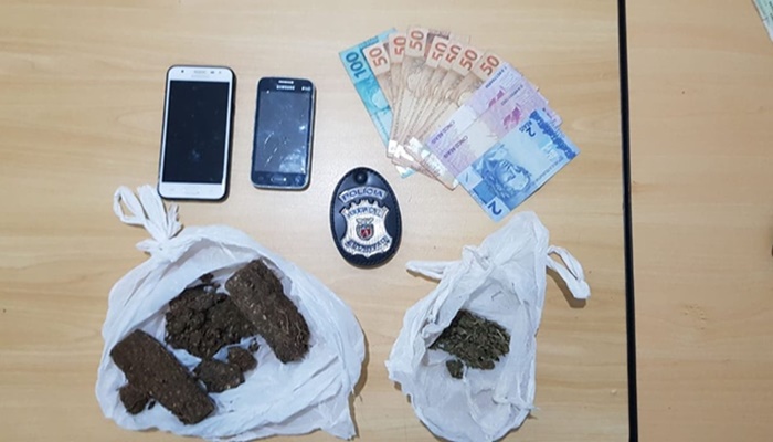 Laranjeiras - Polícia Civil prende homem em flagrante por tráfico de drogas
