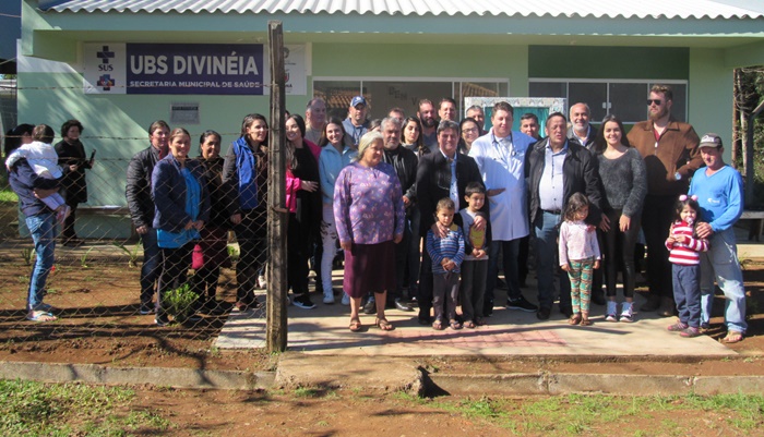 Pinhão - Administração Municipal reinaugura unidade de saúde no distrito de Divinéia