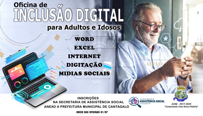 Cantagalo - Inclusão Digital para Adultos e Idosos: Integrando gerações na descoberta de novos horizontes