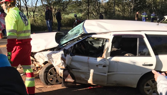 Guaraniaçu - Acidente na BR-277 deixa uma vitima fatal