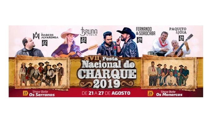 Candói - XVII Nacional do Charque 2019 inicia venda de ingressos