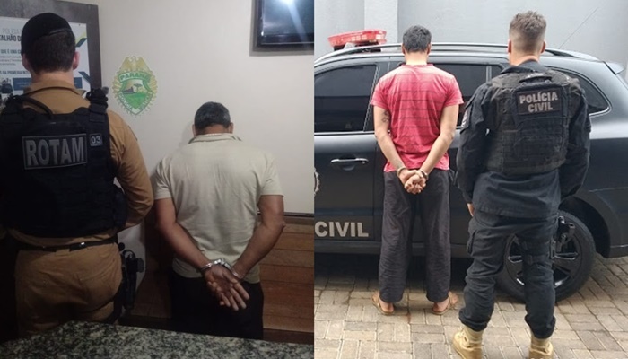 Quedas - Policia Militar e Policia Civil prendem pai e filho acusados de estupro de vulnerável