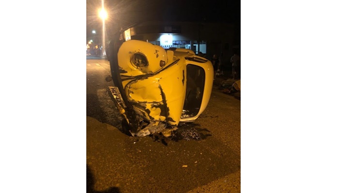 Laranjeiras - Motorista causa grave acidente e foge do local