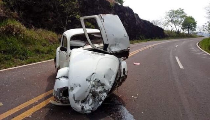Marquinho - PRF registra acidente com morte na BR 158