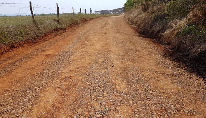 Candói - Prefeitura intensifica serviços de recuperação das estradas na região da Lagoa Seca