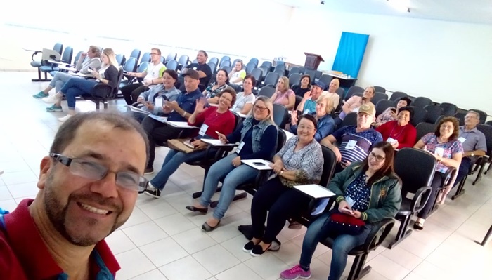 Guaraniaçu - Várias pessoas participaram do curso de Smartphone no Projeto Paraná Cidadão
