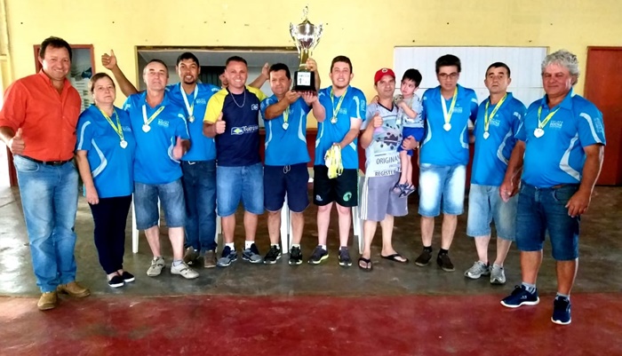Guaraniaçu - Mato Queimado é campeão da 3ª Copa Rural de Bocha
