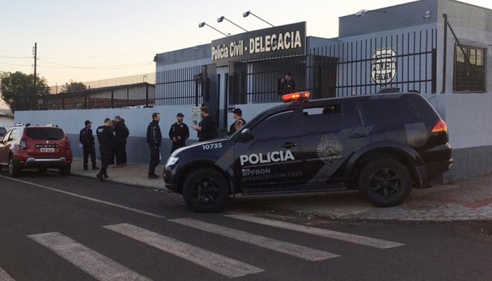 Laranjeiras - Policia Civil participa de operação contra o tráfico no sudoeste