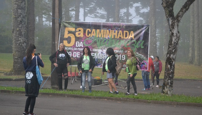 Pinhão - Caminhada da Natureza contou com 609 participantes